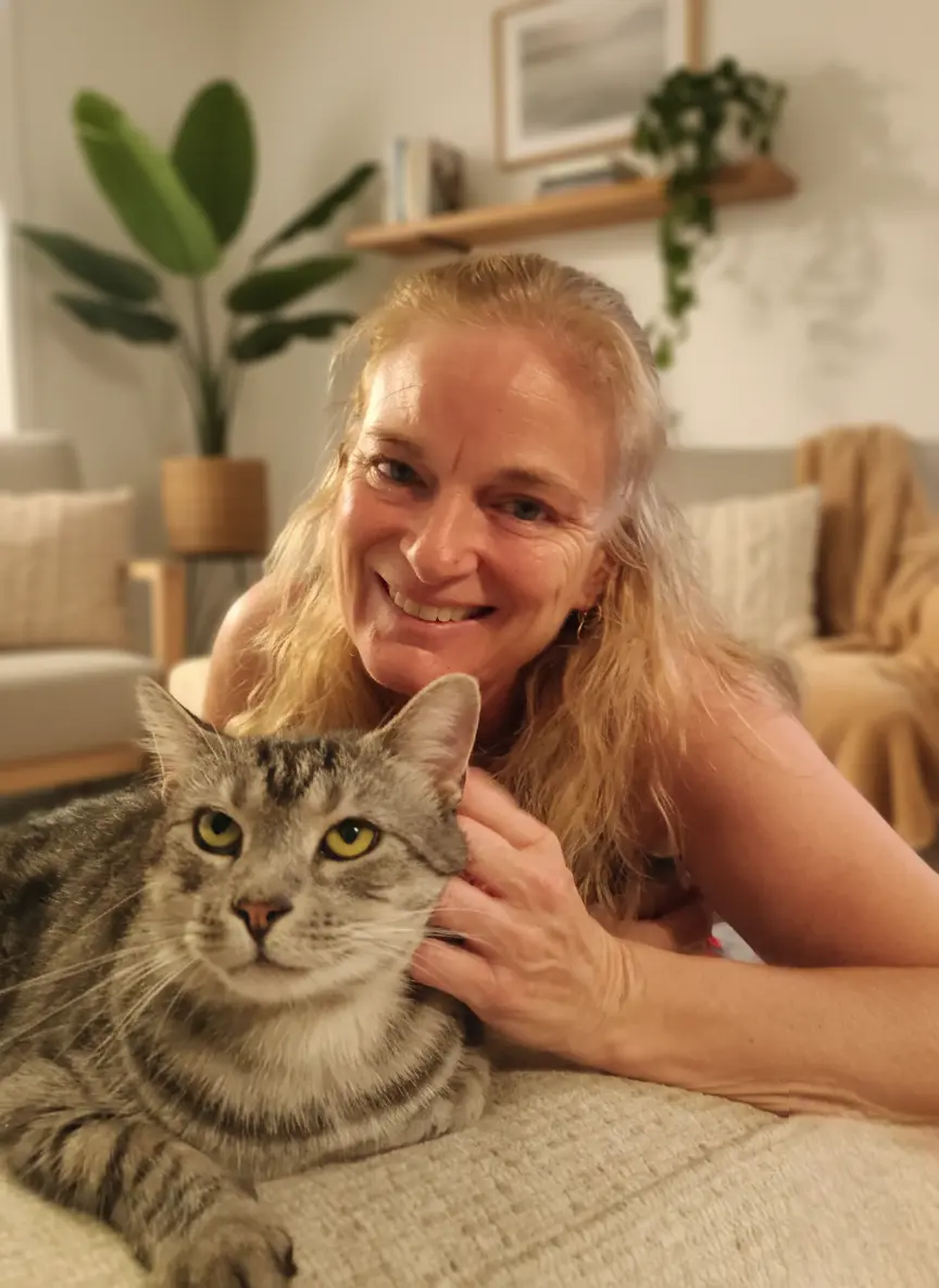 Michelle Donald with client